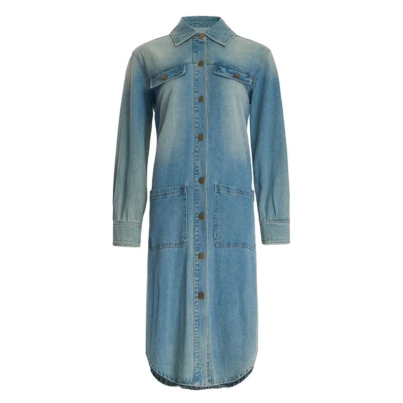 Hannah Denim Mini Dress